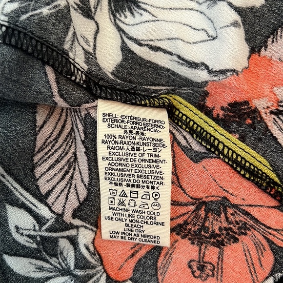 Free People Bella Floral Tunic Top/ Mini Dress - Picture 14 of 14